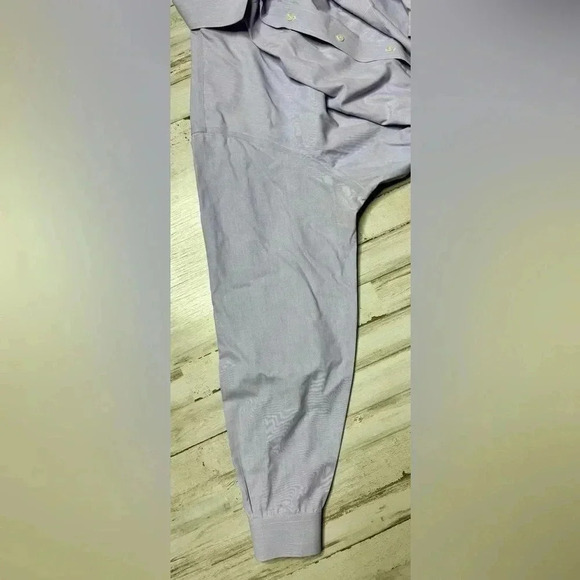 Brooks Brothers Shirt Mens 17 4/5 Button Up Long Sleeve Dress Light Purple - Picture 7 of 13